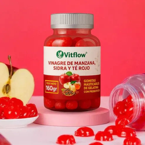 GOMITAS DE VINAGRE DE MANZANA - COMBOS DE 1, 2, 2 Y 5 UNIDADES